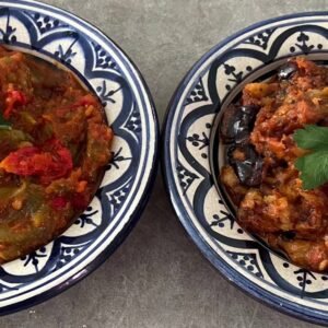 Duo de salades marocaines